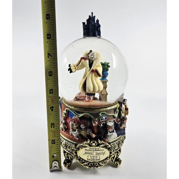 Disney Snow Globe Musical 101 Dalmations Masters - Picture 9 of 9